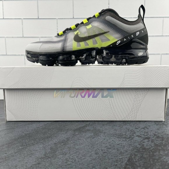 Nike‎ Air Vapormax 2019 Mens 7 Running Shoes Atmosphere Grey Black Womens 8.5 main image 7